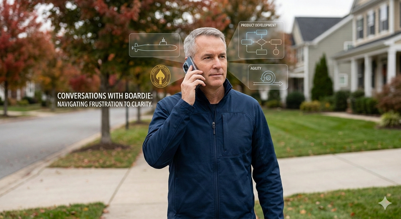 AI as Your Judgment‑Free Sounding Board: A Life Lesson from Submarines, Special Operations, and Product Development