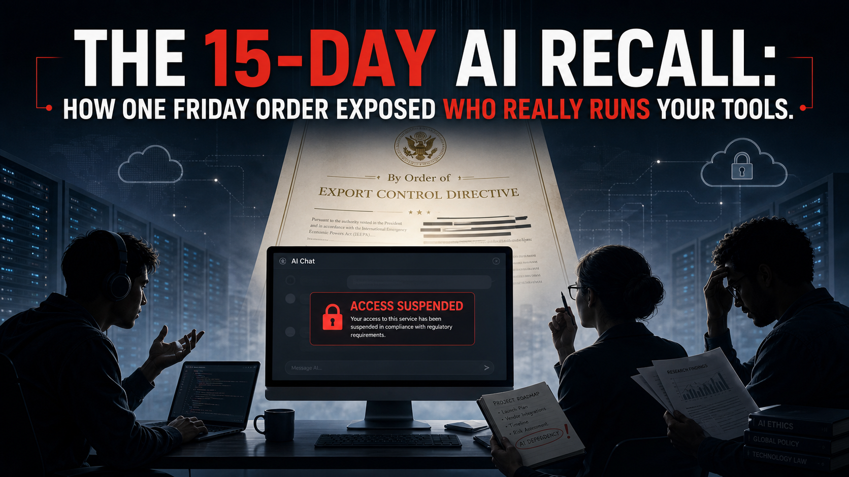 The 15-Day AI Recall: How One Friday Order Exposed Who Really Runs Your Tools