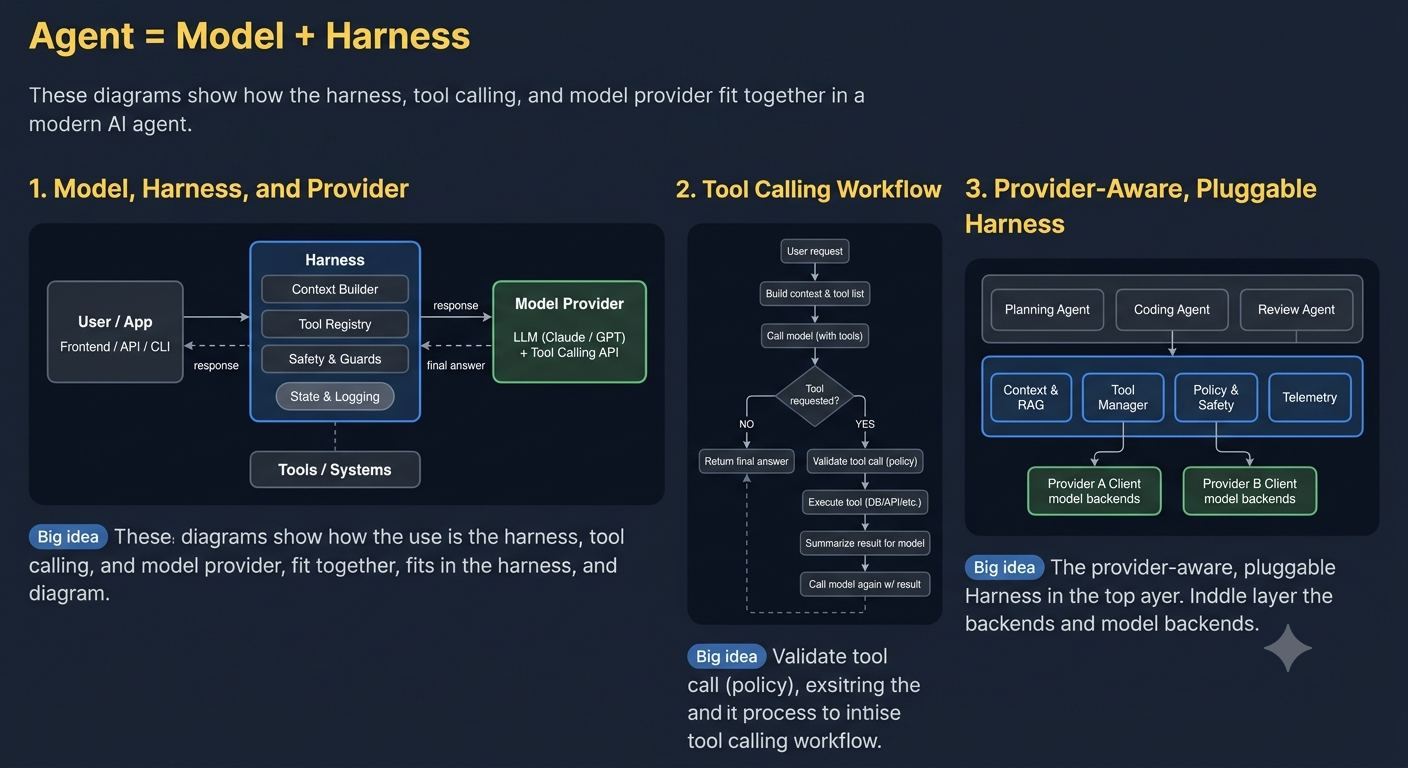 A Simple Formula for GenAI: Model + Harness = Deployable Agent